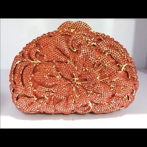 Crystallized Swarovski clutch
